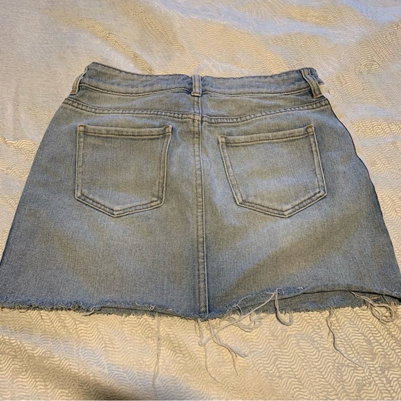 PacSun Jean skirt size 26 - Picture 3 of 4
